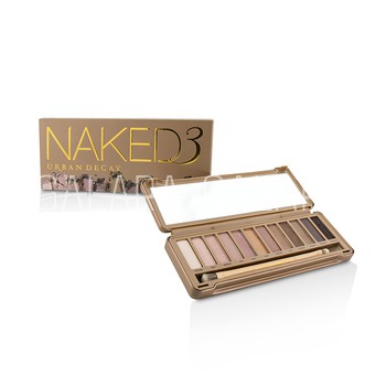 URBAN DECAY Naked 3 Eyeshadow Palette: 12x Eyeshadow, 1x Doubled Ended Shadow Blending Brush